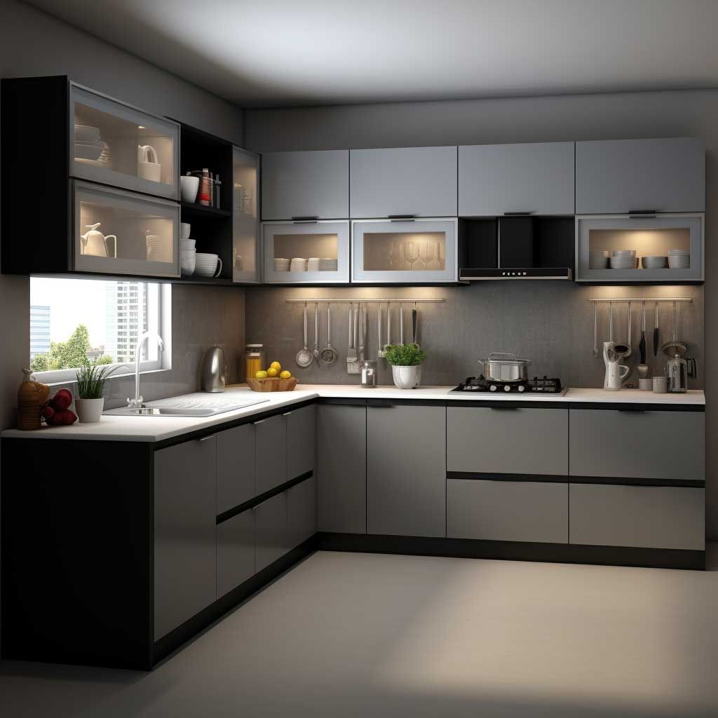 Kitchen Interior Design Service- Custom 3D designs